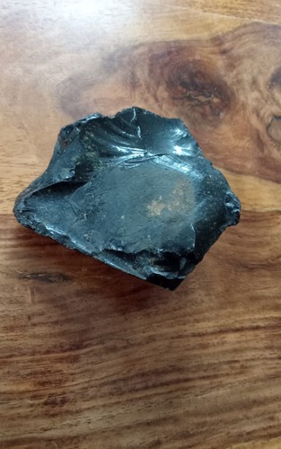 Obsidian schwarz rohstein - obsidian,,