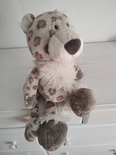 NICI Schneeleopard 35 cm Plüsch Stofftier Schlenker Rarität Sammlerstück