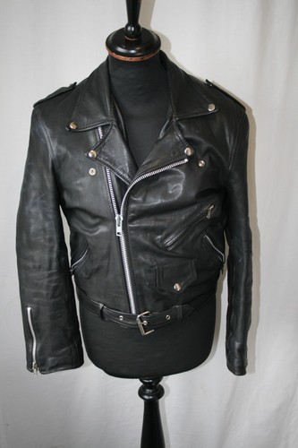 Vintage 80er schwarze leder - vintage,