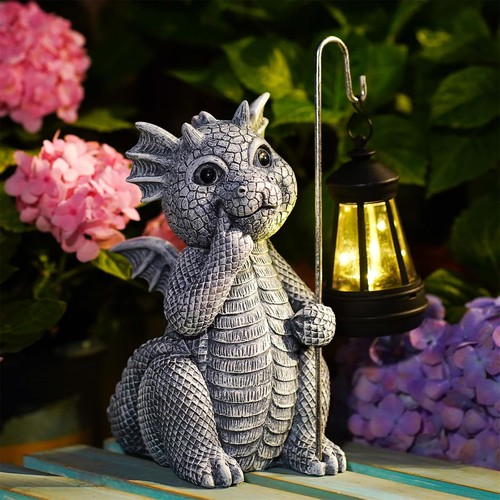 Drachen gartenfiguren mit - gartenfiguren,