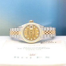 Rolex lady datejust stahl - rolex,