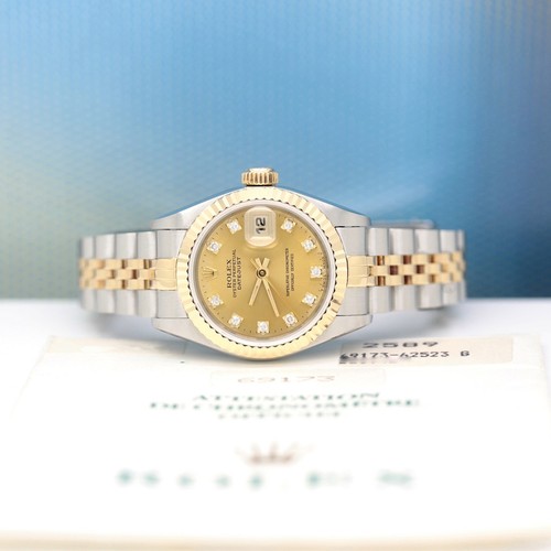 Rolex lady datejust stahl - lady, /