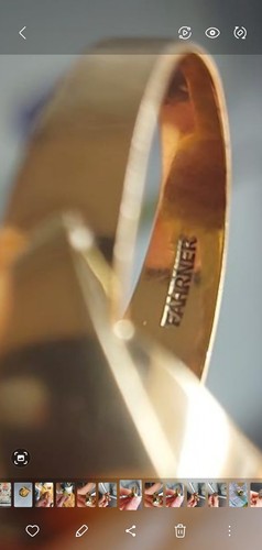 Fahrner ring 585 gold - fahrner,