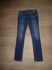 ROCK REVIVAL ADELE STRAIGHT Jeans Stretch Hüftig Blau W27 L32 **w.NEU**