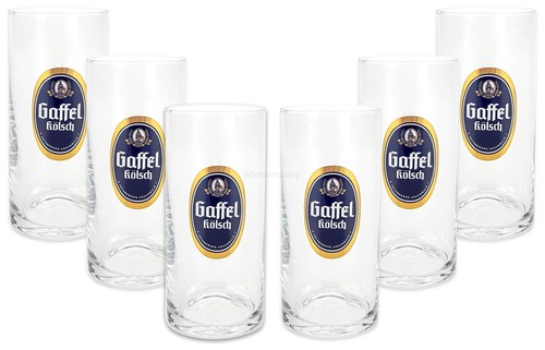 Gaffel kölsch bier glas - kölsch,