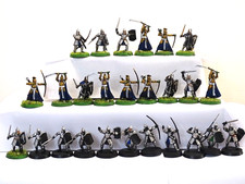 Herr  Ringe 2005 Games Workshop Tabletop Figur handbemalte Elben / Gondor Set Y1