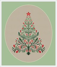 Stickvorlagen Tannenbaum