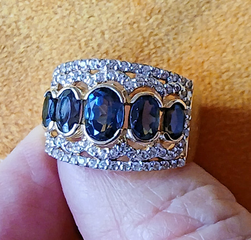 Harry ivens topas ring - ring, 5