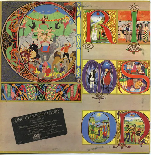 King crimson lizard - crimson,