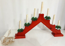 KonstSmide Wooden Bridge Red