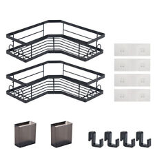 Edelstahl 2 Ablagen Badregal