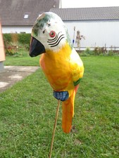  Papagei aus Pappmache  zum
