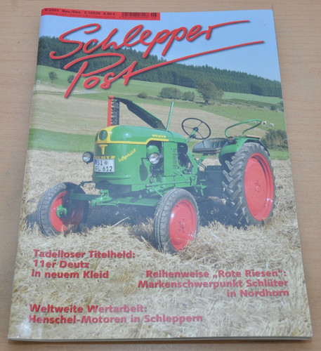 Schlepper post 2007 - 07, 11er