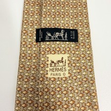 Hermes Men's Tie All Over Fish