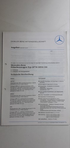 Mercedes benz pritschenwagen - mercedes-benz:,