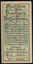 Notgeld Flensburg 1921, 50