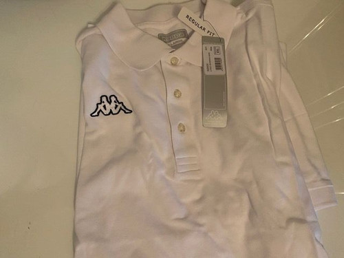 Kappa herren poloshirt - herren, weiß