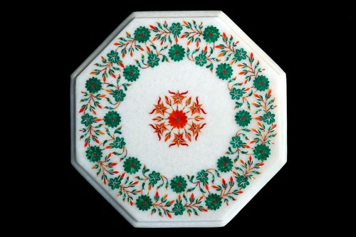 Weiß marmor tischplatte - 12",