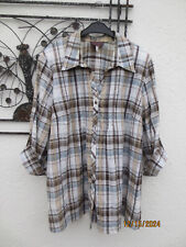 Sempre piu by Chalou ★ Bluse ★ Tunika ★ Longbluse ★ kariert ★ Gr. 48