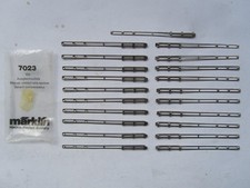 Märklin 7023 - Spur H0 - 23x Oberleitung Fahrdraht Ausgleichsstück Länge: 110mm