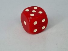DDR XL Würfel Rot Catalin