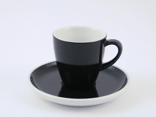 Espressotasse mit untertasse - espressotasse,