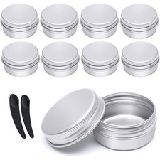Stück aluminium döschen - 9,
