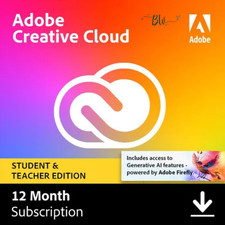 Adobe Creative Cloud Vollversion – 1 Jahr – Dauerlizenz – Kein Abo – Updatefähig
