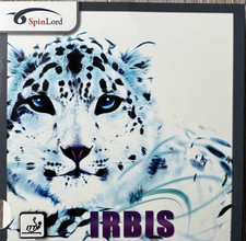 Tischtennis Belag Spinlord IBRIS blau 1,8mm sehr griffig, gebraucht