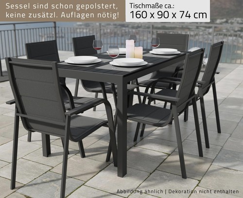 Alu gartensitzgruppe - alu,