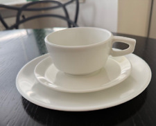 retro 70er Camping,ORNAMIN Melamin 3er SET: Tasse+Untertasse+Dessertteller