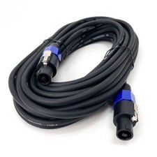 Lautsprecher-Kabel 15 Meter 2x 2,5mm² Speakon-Stecker SPK PA Speaker