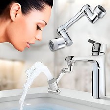 Anti-Spritz 1080°  Wasserhahn Strahlregler Luftsprudler Mischdüse Siebaufsatz
