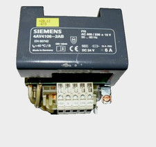 SIEMENS Simatic Trafo 4AV4106-2AB 400/230V 15V / GLEICHRICHTERGERAET / 1-Phase
