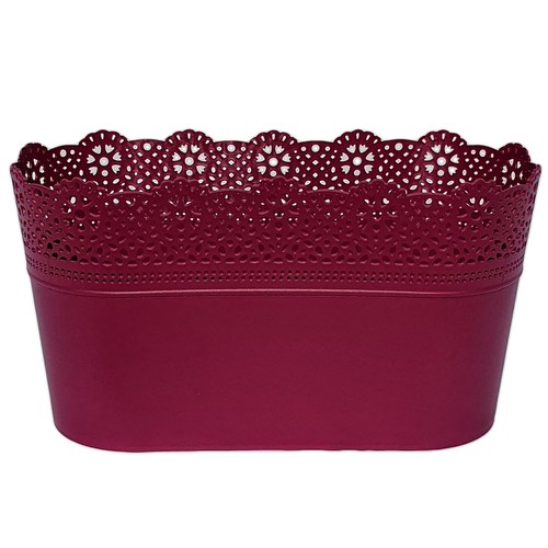 Blumentopf luzia oval pink - pink, 29