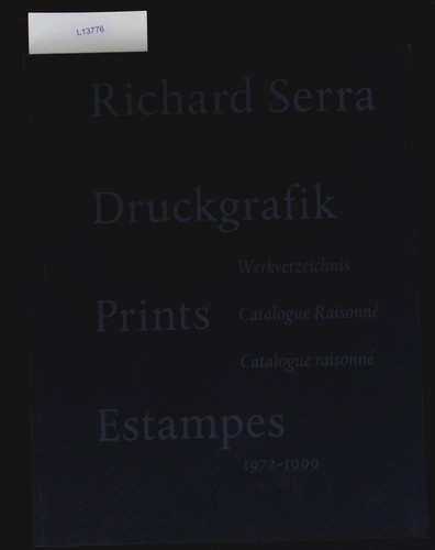 Richard serra druckgrafik - serra,