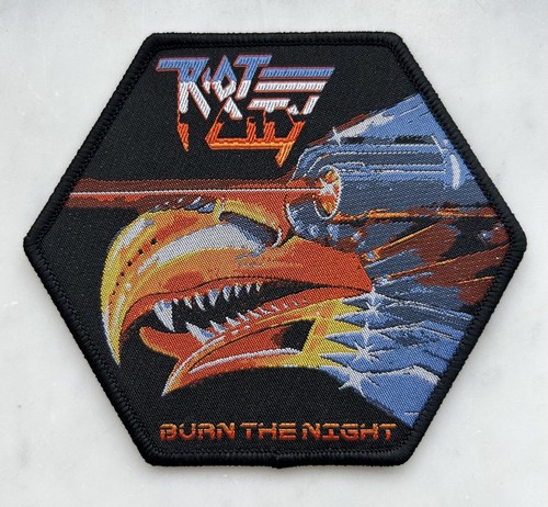 Riot city patch aufnäher burn - riot,