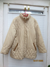 Bexleys ★ Jacke ★ Steppjacke ★ trennb. Echtpelz Kragen ★ beige camel ★ Gr. 50
