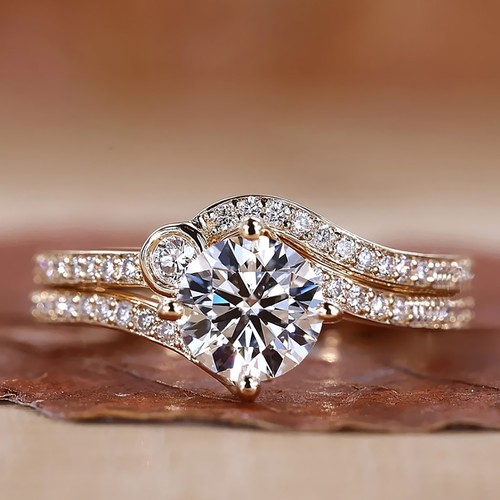 CVD-Rundschliff-Diamantring-Se