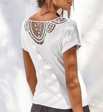 Lascana Shirt 40/42 weiß