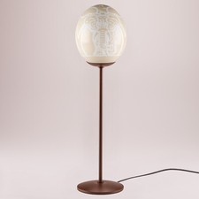 Tischlampe Straußenei