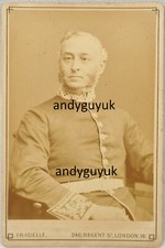 KABINETTKARTE MILITÄR NAMENS AUGUSTUS MANLEY HALL WEEFORD LICHFIELD ANTIKES FOTO