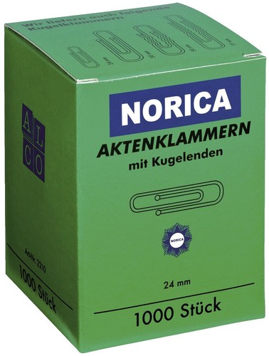 Norica 2210 büroklammern mit - 2210,