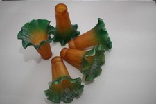 Lampenschirm Tischlampe Lampe Glasschirm glass lampshade