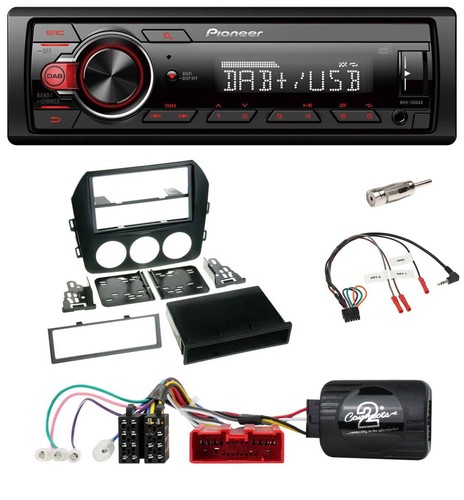 Pioneer mp3 1din dab - dab, usb