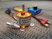 Brushlessmotor+ESC+Drehzahlste