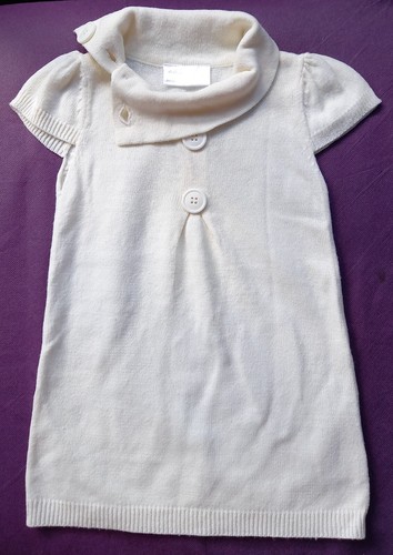 Babykleid 80 weiß - gr., 80,
