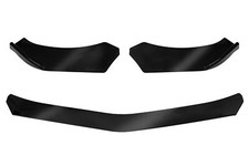 Für Mercedes Universal Front Lippe Spoiler Splitter Body Kit glänzend Schwarz