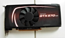 EVGA GeForce GTX 570 HD SuperClocked, PCI-e, 1,2GB GDDR5 Speicher, 2X DVI, HDMI