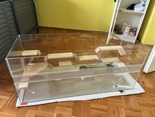 Hamster Nagarium aus Glas mit Gitterabdeckung